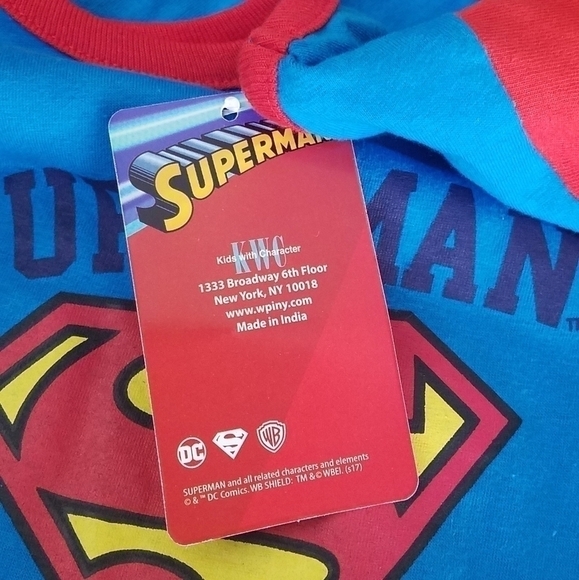 NWT Superman Romper 3-6m - Picture 3 of 5